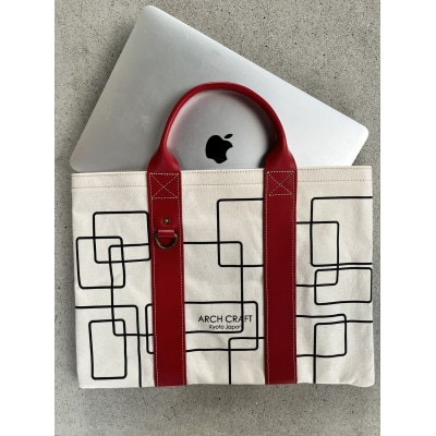 帆布 ミニバッグ『Labyrinth』RED