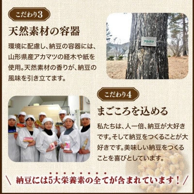 【毎月定期便】京・丹波納豆 有機JAS認証 国産有機納豆 食べ比べ 全6種 詰め合わせ全3回