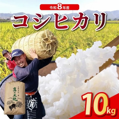 【令和8年産】農家直送 京都丹波産 コシヒカリ 精米 10kg※8月中旬ごろより新米をお届け!