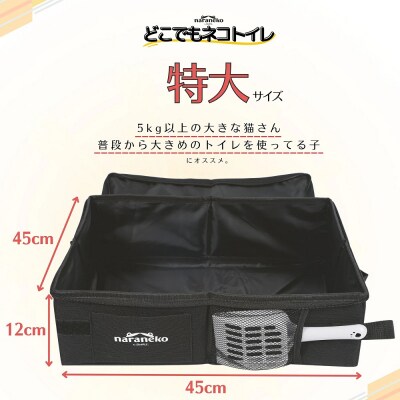 ネコのための防災DXセット 大容量リュック ポータブルケージ 防災:ネコハウス トイレ特大サイズ