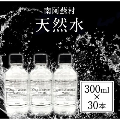 天然水 300mlボトル×30本(スタイリッシュラベル)《30日以内に出荷予定(土日祝除く)》 