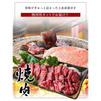 あか牛 上赤身焼肉用 1kg (250g×4個) 白水乃蔵《60日以内に出荷予定(土日祝除く)》 