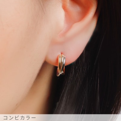 コンビカラー フープピアス large /a0440mt