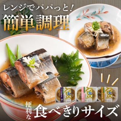 三陸漁師美味一品 3種×3P 計9P さんま さば いわし[20563350] 