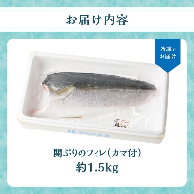 関ぶりのフィレ(カマ付) 約1.5kg_E04015