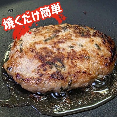 静農ブランド みついし牛なかよしハンバーグ 10個