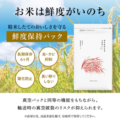 北海道産ななつぼし 10kg(鮮度保持パック5kg×2袋) 特A お米 千歳 北海道米