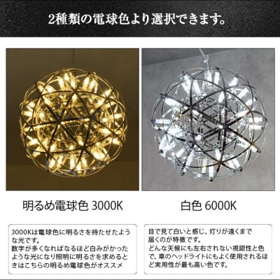 LEDペンダントライト30cm シリウス でんらい P035 白色[172C03-02]
