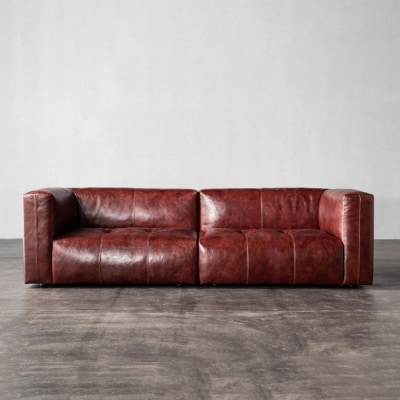 【Ritzwell】PLAZA SOFA(I型セット)-LEATHER-[AYG046]