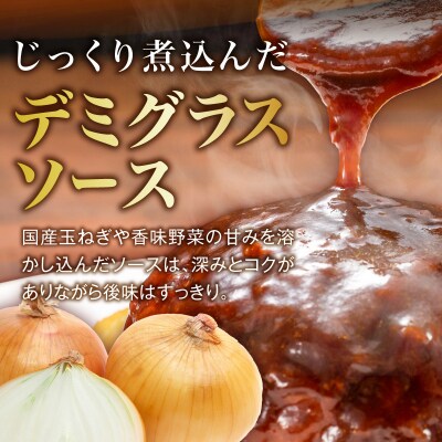 あさくまデミハンバーグ詰め合わせ 電子レンジ加熱可能 冷凍 老舗 レストランの味わい[052S14]