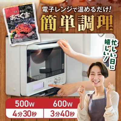 あさくまデミハンバーグ詰め合わせ 電子レンジ加熱可能 冷凍 老舗 レストランの味わい[052S14]