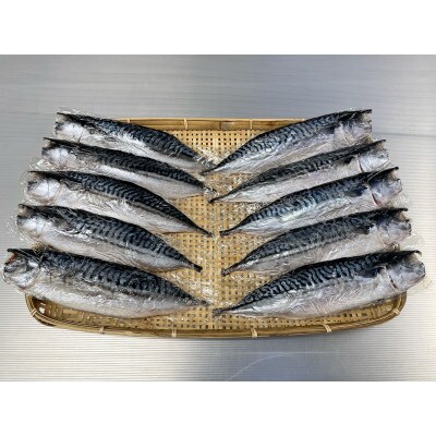 勝浦　松田商店　灰干しさば　(約210g)　10枚入り(真空包装ではございません)