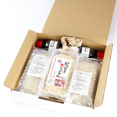 稲庭古来生うどん 200g×5 麺つゆ100ml×2 伝統製法認定|02_ikd-240701
