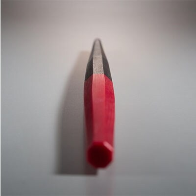 八角箸(はし)日本うさぎ 黒檀 230mm 箸 23cm 贈答用 赤 [マルナオ]【028P008】