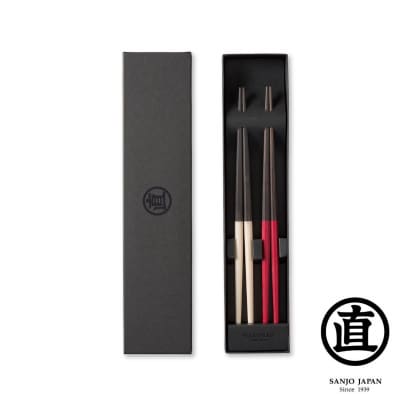 夫婦セット ペア箸 日本うさぎ 230mm 23cm 贈答用 結婚祝 [マルナオ]【055P018】