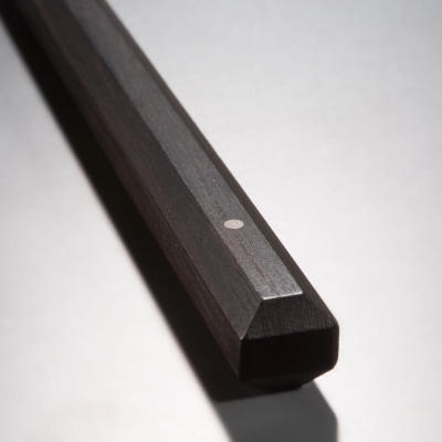 夫婦セット 特上百年八角箸 235mm 220mm 黒檀箸 紫檀箸  [マルナオ]【055P019】