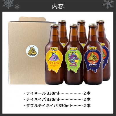 CAT HOP 3種セット瓶ビール6本_hs577-001