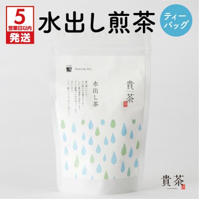 【5営業日以内に発送】日本茶専門店【貴茶-TAKACHA】水出し煎茶 ティーバッグ　K068-014