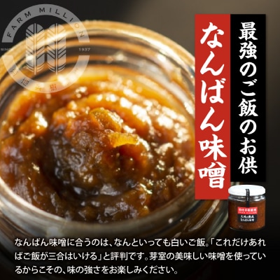 北海道十勝芽室町 大地の熟成 手造り味噌・なんばん味噌 me016-006c