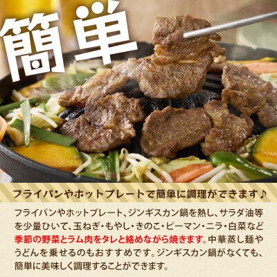北海道芽室町 味付 ミートショップ小久保の特上ラムジンギスカン 500g me006-007