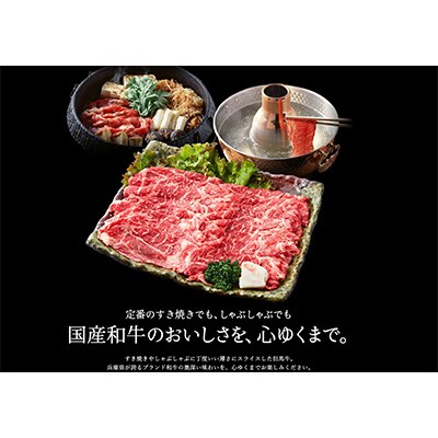 但馬牛経産牛「ローススライス(しゃぶしゃぶ用)」800g いちかわ精肉店 030AA02N