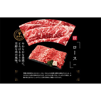 但馬牛経産牛「ローススライス(しゃぶしゃぶ用)」800g いちかわ精肉店 030AA02N