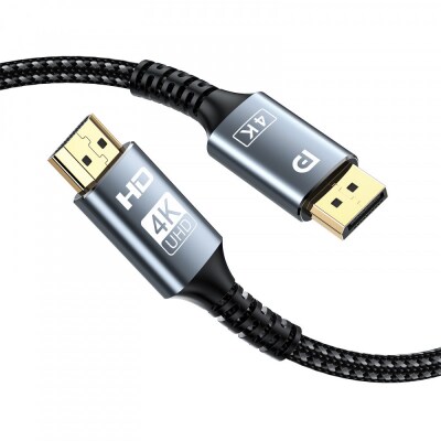 Hanx-Tech DP1.4 to HDMI1.4 変換ケーブル 1m