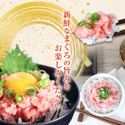 ～四国一小さなまち～≪カネアリ水産≫まぐろのネギトロ 700g(70g×10パック)★3ヶ月定期便★