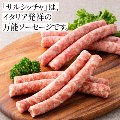イタリア生まれの生ソーセージ サルシッチャ 計1kg(250g×4種)