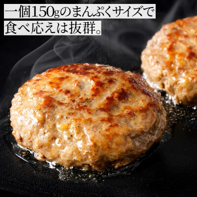 十勝ナイタイ和牛やポークの旨みぎっしり まんぷく ハンバーグ 150g×10個 北海道産 冷凍