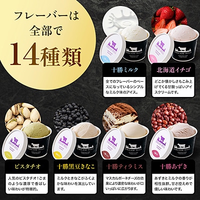 ドリームドルチェ よくばり アイス 100ml×14個(14種) 北海道 アイスクリーム スイーツ