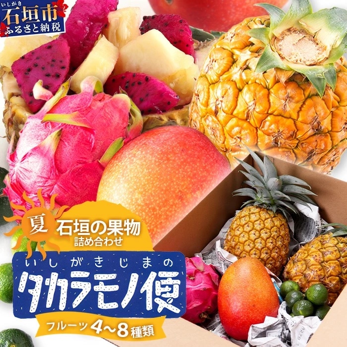《2027年夏に順次発送予定》石垣島の夏「果物」詰め合わせ～夏のタカラモノ果物便～