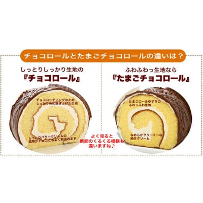 見た目も味も昭和レトロ　懐かしチョコロールケーキのペアセット