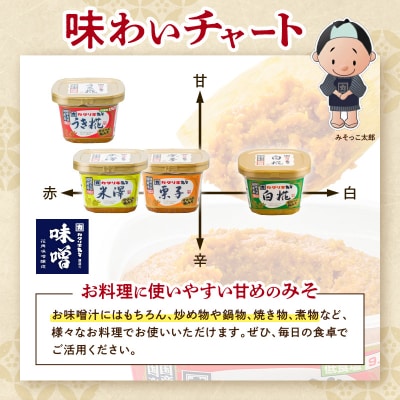 カクリキ 味噌 人気 ベスト4 & 塩こうじ 三五八 さごはち セット 