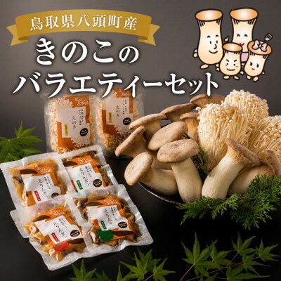 八頭町産きのこのバラエティーセット