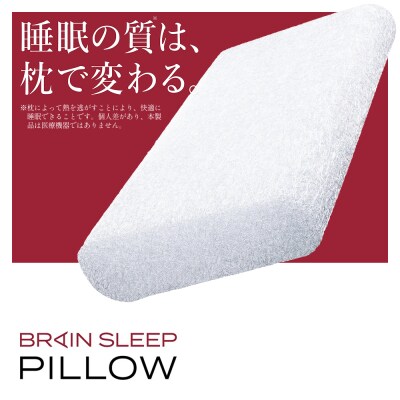 ブレインスリープ ピロー ネックコンディショニング + カバー ( オーガニック ) ストーングレー