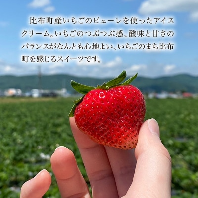 JAぴっぷ町　いちごアイス　10個セット