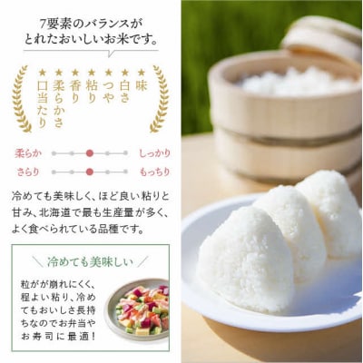 【令和8年産 新米受付】ななつぼし 精米 20kg【久保農園】 1004-005
