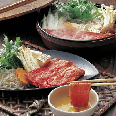 【毎月定期便】くまもと黒毛和牛　すき焼き用500g(西原村)全3回
