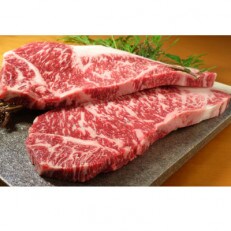 あか牛ロースステーキ　200g×2(西原村)