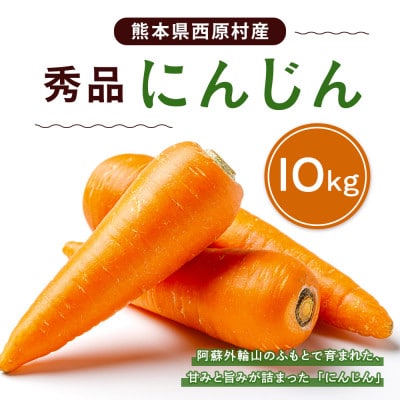 にんじん 10kg(西原村)