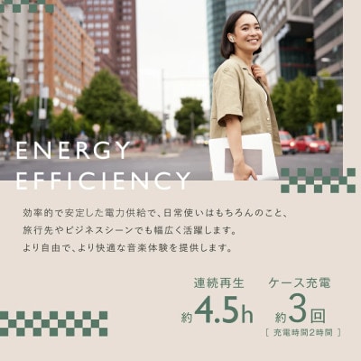 【&Less】ワイヤレスイヤホン(グレー) カナル型 Bluetooth Ver.5.3