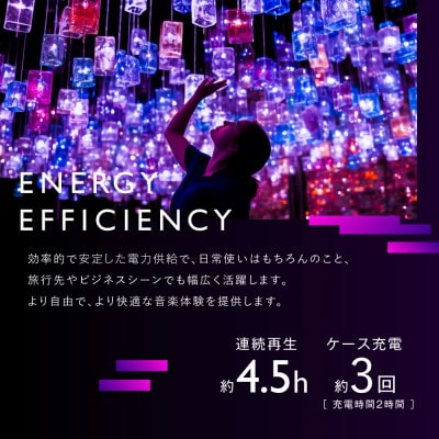 【&Less】ワイヤレスイヤホン(ホワイト) カナル型 Bluetooth Ver.5.3