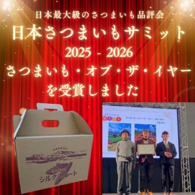 【さとふる限定】数量限定!熊本県西原村産 小城さん家のシルクスイートA品(L)約3kg