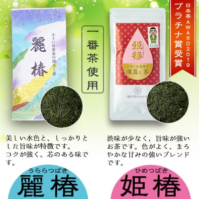 <お茶生産量日本一の鹿児島県産!>小さいお茶屋の深蒸し茶セット2