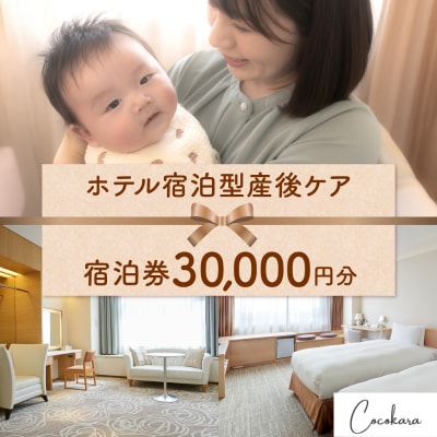 ホテル宿泊型産後ケアCocokara 宿泊券3万円分_hs445-002