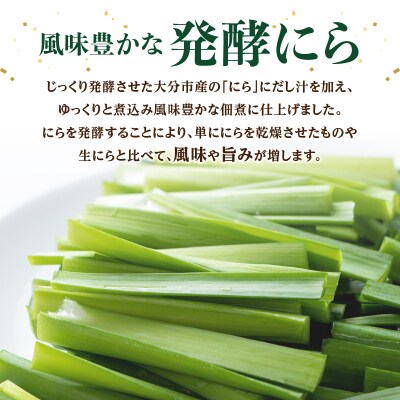 大分産ニラを使用した 発酵にら佃煮 5袋セット_K03031