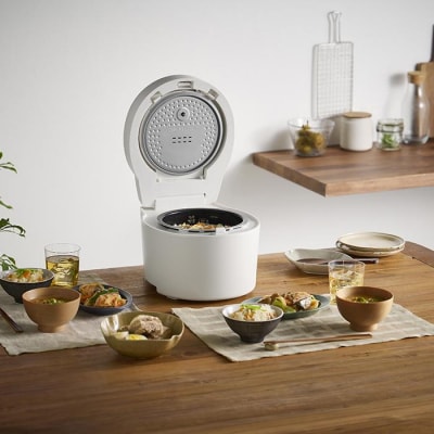 IHジャー炊飯器 3合 RC-ISA30-W ホワイト