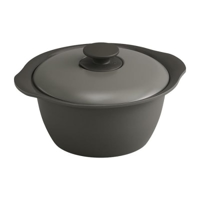 鍋 24cm 無加水鍋 MKS-24 チャコールグレー