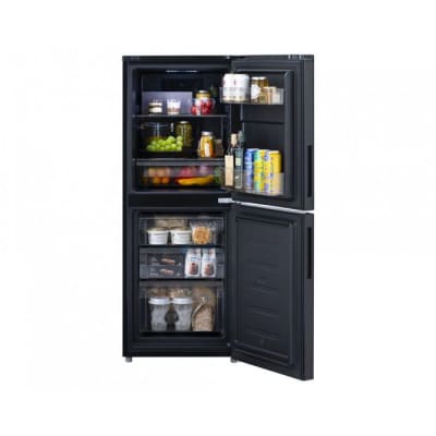 冷凍冷蔵庫 153L IRSN-BLK15A-B ブラック